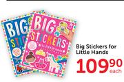 Big Stickers For Little Hands-Each