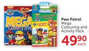 Paw Patrol Mega Colouring & Activity Pack-Each