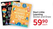 Start Little Learning Sticker & Draw-Each