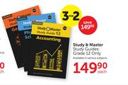 Study & Master Study Guides Grade 12 Only-Each