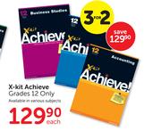 X-Kit Achieve Grades 12 Only-Each