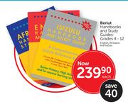 Berlut Handbooks & Study Guides Grades 4-12-Each