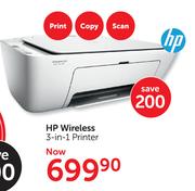 HP Wireless 3 In 1 Printer