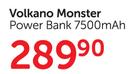 Volkano Monster Power Bank 7500 Mah