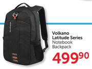 Volkano Latitude Series Notebook Backpack