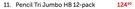 Y-Plus Pencil Tri Jumbo HB 12 Pack