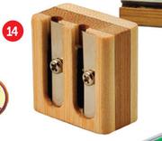 Y-Plus Sharpener Bamboo 2 Hole