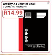 Croxley A4 Counter Book-Each