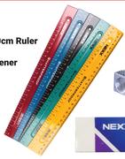 Nexx Shatterproof 30cm Ruler-Each