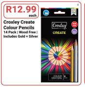 Croxley Create Colour Pencils-Each