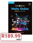 Study & Master Maths Online Grade 4 Activity Book-Each