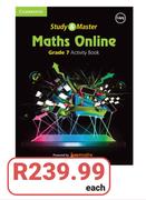 Study & Master Maths Online Grade 7 Activity Book-Each