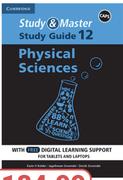 Study & Master Study Guide (Physical Science)