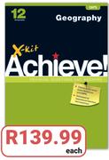 X-Kit Achieve Study Guides Geography-Each