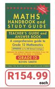 Maths Handbook & Study Guide Grade 12