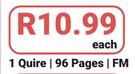 Croxley A4 Counter Books 1 Quire/96 Pages/FM-Each