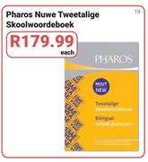 Pharos Nuwe Tweetalige Skoolwoordeboek-Each