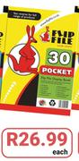 Flip File A4 30 Pocket-Each