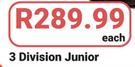 Blue Juice Briefcase 3 Division Junior-Each