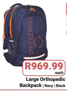 Boomerang Large Orthopedic Backpack-Each
