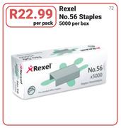Rexel No. 56 Staples-Per Pack