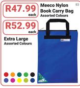 Meeco Nylon Book Carry Bag-Each
