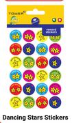 Tower Dancing Stars Stickers-Per Pack