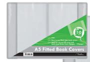 Treeline Book Covers A5 PVC-Fitted 130 Micron-10's Per Pack