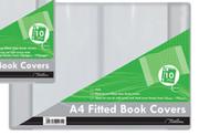 Treeline Book Covers A4 PVC-Fitted 130 Micron-10's Per Pack