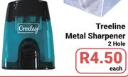 Treeline Metal Sharpener 2 Hole-Each
