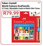 Faber-Castell World Colours Eco Pencils-27's Per Pack