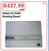 Hebel A3 Solid Drawing Board-Each