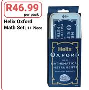 Helix Oxford Math Set 11 Piece-Per Pack