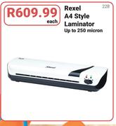 Rexel A4 Style Laminator Up To 250 Micron-Each