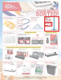PNA : Back To School (2 Dec 2019 - 2 Feb 2020), page 18