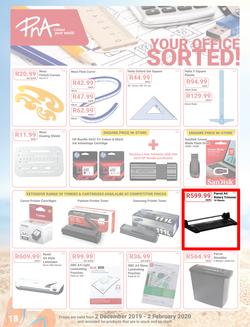 PNA : Back To School (2 Dec 2019 - 2 Feb 2020), page 18