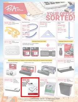 PNA : Back To School (2 Dec 2019 - 2 Feb 2020), page 18