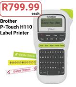 Brother P-Touch H110 Label Printer-Each