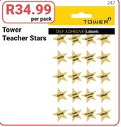 Tower Teacher Stars-Per Pack