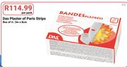 Das Plaster Of Paris Strips Box Of 4-3m x 8cm Per Pack
