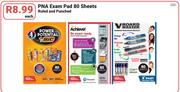 PNA Exam Pad 80 Sheets Ruled And Punched-Each