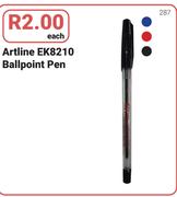 Artline EK8210 Ballpoint Pen-Each