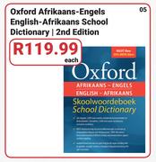 Oxford Afrikaans Engels English Afrikaans School Dictionary/ 2nd Edition-Each