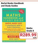 Berlut Books Handbook And Study Guides Maths Grade 8-Each