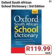 Oxford South African School Dictionary/ 3rd Edition-Each
