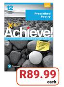 X-Kit Achieve! Literature Study Guide Prescribed Poetry-Each