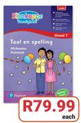 Slimkoppe Taal En Spelling Studiegidse Afrikaans Huistaal Graad 7-Each