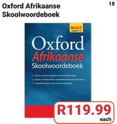 Oxford Afrikaanse Skoolwoordeboek-Each