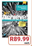 X-Kit Achieve! Literature Study Guide Prescribed Poetry-Each