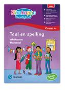 Slimkoppe Taal En Spelling Studiegidse Afrikaans Huistaal Graad 4-Each